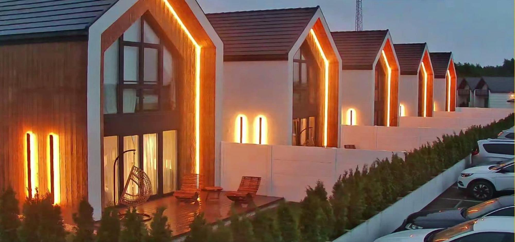 Olivina Park Spa - Domki Z Dostepem Do Krytego Basenu, Saun, Wyzywienia I Atrakcji Dla Dzieci Нехоже Экстерьер фото